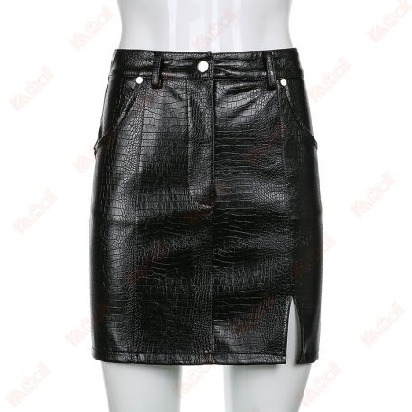 black mini sexy girl skirt